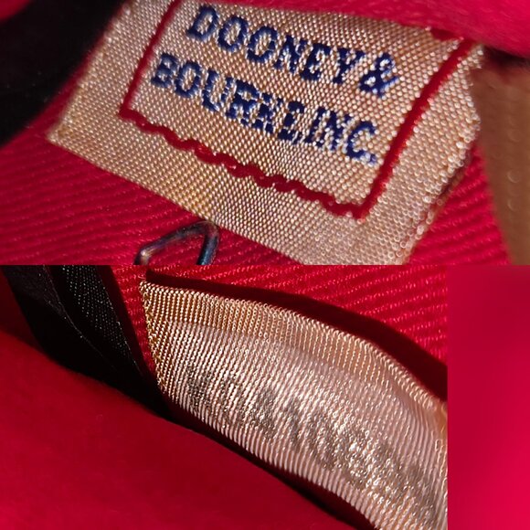 Authentic Dooney & Bourke Sullivan Striped Shoulder Bag with COA - Picture 7 of 10